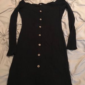 SOLD! Black sweater dress